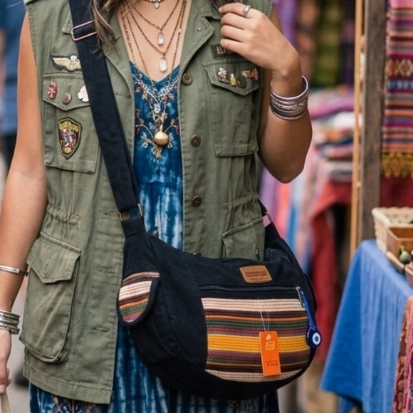 @devinegoods Handbags - Beautiful Asian Evil Eye Crossbody NWT 😍